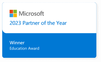 Microsoft Partner of the Year Education. Microsoft Partnership.