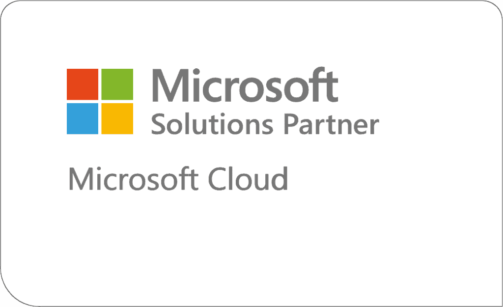 Microsoft Solutions Partner Microsoft Cloud badge