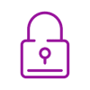 Advania Icon_Purple_Security Padlock