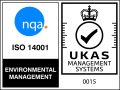 NQA ISO 14001 Logo - UKAS